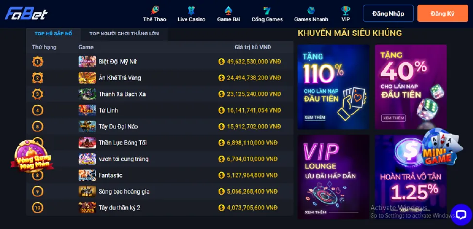 Cách thăng cấp VIP b66 thể thao